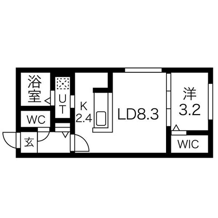 GRAND BAGLIONI 手稲本町の物件間取画像